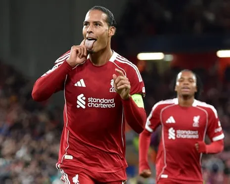 Virgil van Dijk scores late winner versus Atlético Madrid